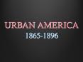 URBAN%20AMERICA PowerPoint PPT Presentation