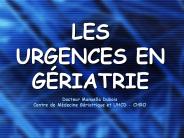LES URGENCES EN G