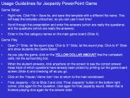 Usage%20Guidelines%20for%20Jeopardy%20PowerPoint%20Game
