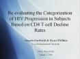 Re evaluating the Categorization of HIV Progression in Subjects Based on CD4 T cell Decline Rates PowerPoint PPT Presentation