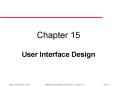 User Interface Design PowerPoint PPT Presentation
