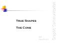 True Shapes PowerPoint PPT Presentation