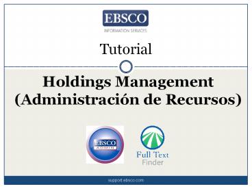 presentation player overlay