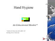 Hand Hygiene