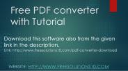 free pdf converter