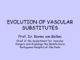 EVOLUTION OF VASCULAR SUBSTITUTES PowerPoint PPT Presentation