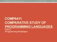 Part 2: Programming Paradigms PowerPoint PPT Presentation