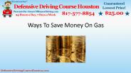 Ways To Save Money On Gas