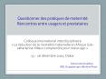 Questionner des pratiques de maternit PowerPoint PPT Presentation