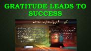 Gratitude leads to Success