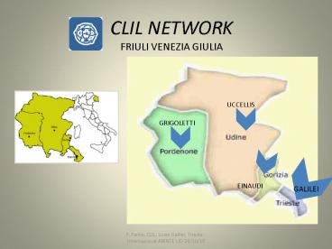 CLIL NETWORK FRIULI VENEZIA GIULIA
