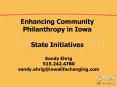 Enhancing Community Philanthropy in Iowa State Initiatives PowerPoint PPT Presentation