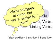 Verbs, Verbs, Verbs
