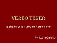 Verbo TENER