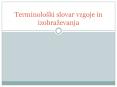 Terminolo PowerPoint PPT Presentation