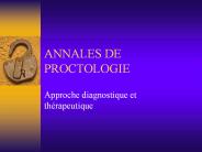 ANNALES DE PROCTOLOGIE
