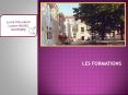 LES FORMATIONS PowerPoint PPT Presentation