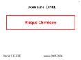 Risque Chimique PowerPoint PPT Presentation