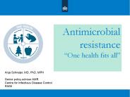 Antimicrobial resistance 