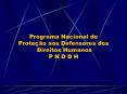 Programa Nacional de Prote PowerPoint PPT Presentation