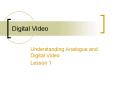 Digital Video PowerPoint PPT Presentation