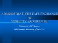 ADMINISTRATIVE STAFF EXCHANGE PowerPoint PPT Presentation