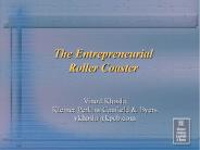 The Entrepreneurial Roller Coaster
