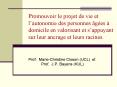 Promouvoir le projet de vie et l PowerPoint PPT Presentation
