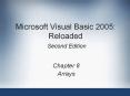 Microsoft Visual Basic 2005: Reloaded  Second Edition PowerPoint PPT Presentation
