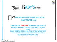 BABY'S HEALTH