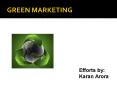 GREEN MARKETING PowerPoint PPT Presentation