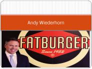 Andy Wiederhorn is The Chief Executive of FCCGI