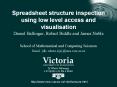 Spreadsheet structure inspection using low level access and visualisation PowerPoint PPT Presentation