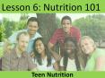 Lesson%206:%20Nutrition%20101 PowerPoint PPT Presentation