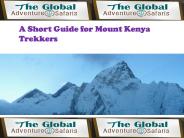 A Short Guide for Mount Kenya Trekkers