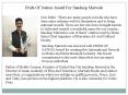 Pride Of Nation Award For Sandeep Marwah