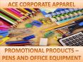 Ace Corporate Apparel - PENS AND OFFICE EQUIPMENT PowerPoint PPT Presentation