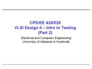CPE/EE 428/528 VLSI Design II 