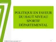 LA CONSTRUCTION DU SERVICE PUBLIC DU SPORT PowerPoint PPT Presentation