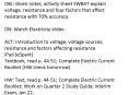 OBJ: Given notes, activity sheet SWBAT explain voltage, resistance and four factors that affect resistance with 70% accuracy.   DN: Watch Electricity Video ACT: Introduction to voltage, voltage sources, resistance and factors affecting PowerPoint PPT Presentation