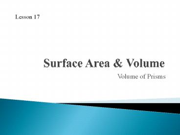 Surface Area