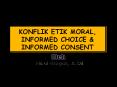 KONFLIK ETIK MORAL, INFORMED CHOICE PowerPoint PPT Presentation
