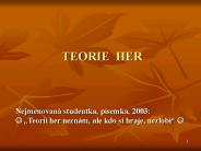 TEORIE HER