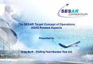 The SESAR Target Concept of Operations ASAS Related Aspects
