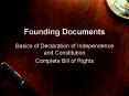 Founding Documents PowerPoint PPT Presentation