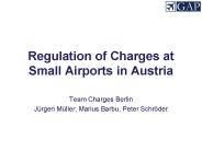 Regulation of Charges at Small Airports in Austria