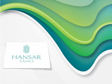 Best Hotel Koh Samui - Hansar Samui