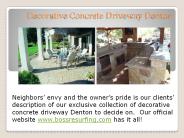 stamped concrete overlay Dallas