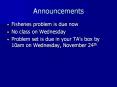 Announcements PowerPoint PPT Presentation