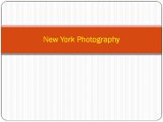 Newyork Photography